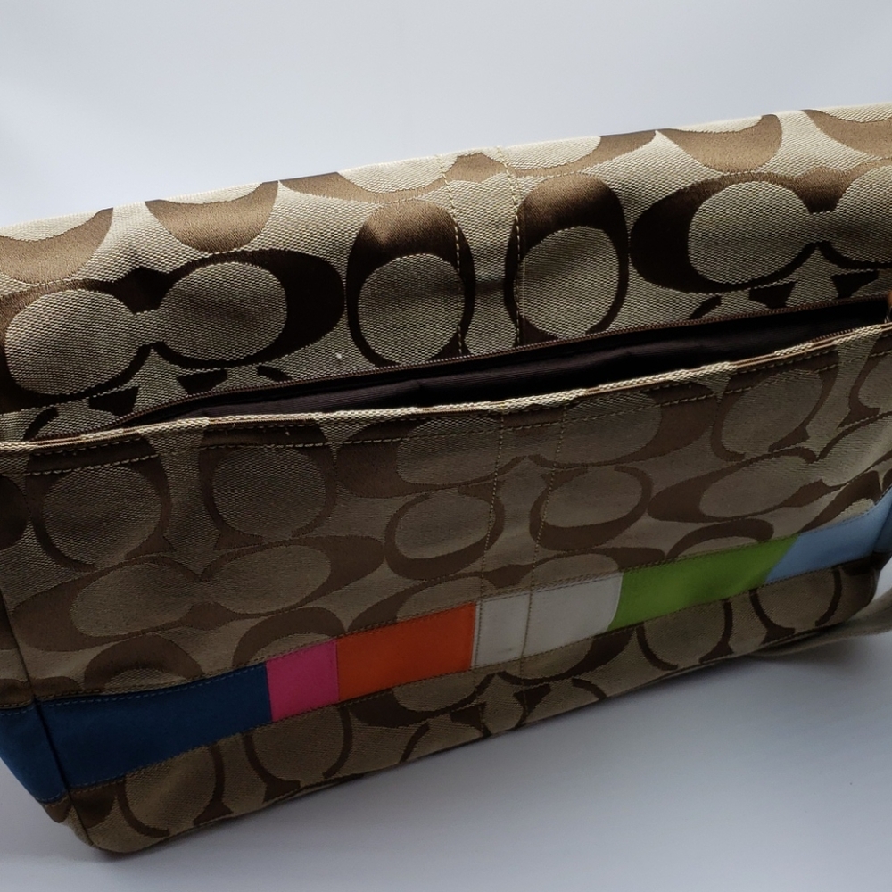 Coach Multi-Functional Signature Bag - image 5